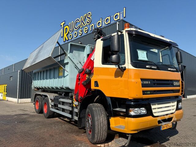Crane Ginaf X 3335 S + PALFINGER  E 165 Z + 6X6 + MANUAL + ...