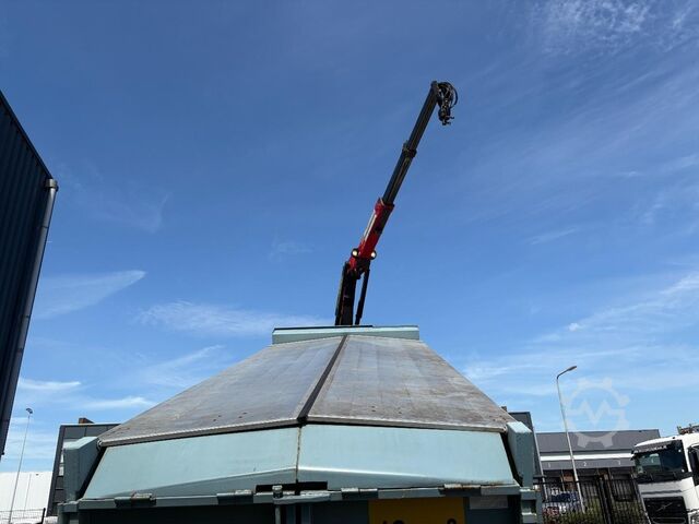 Crane Ginaf X 3335 S + PALFINGER  E 165 Z + 6X6 + MANUAL + ...