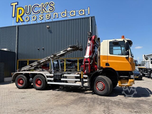 Crane Ginaf X 3335 S + PALFINGER  E 165 Z + 6X6 + MANUAL + ...
