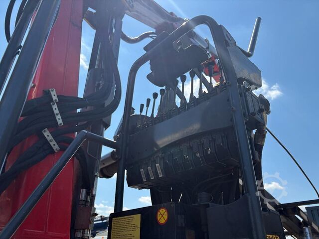 Crane Ginaf X 3335 S + PALFINGER  E 165 Z + 6X6 + MANUAL + ...