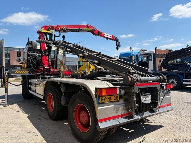 Crane Ginaf X 3335 S + PALFINGER  E 165 Z + 6X6 + MANUAL + ...