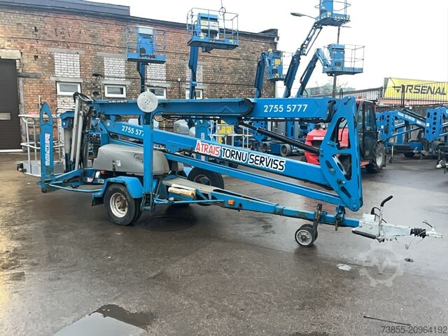 Trailer-Mounted Boom Lift Genie TZ-50 DC w/ Drive 17.09 m