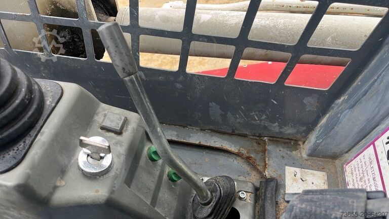 Tracked Skid Steer Takeuchi TL130 with forks and loader bucket