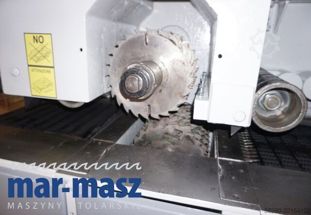 Two-shaft caterpillar multi-saw STORTI MULTIBI 18/C2X55KW 400 180 