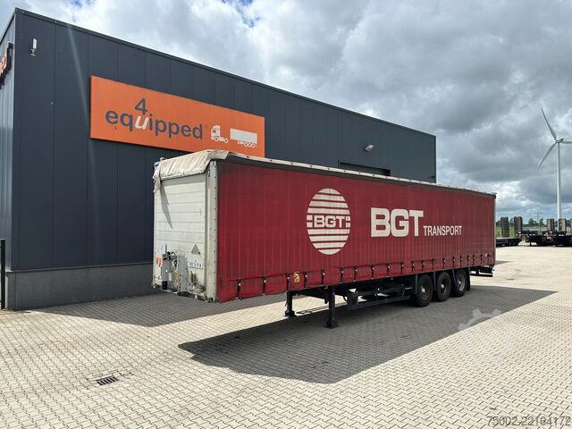 Schiebeplanen System Trailer BPW DISC / HARDWOODEN FLOOR / NL-TRAILER / APK:...