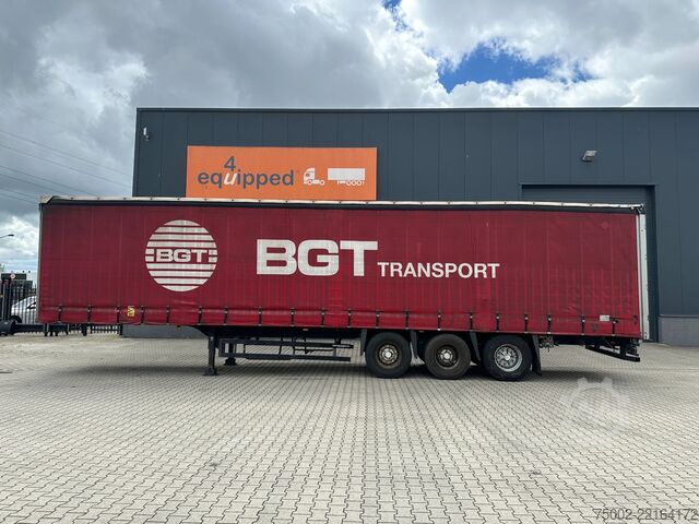 Schiebeplanen System Trailer BPW DISC / HARDWOODEN FLOOR / NL-TRAILER / APK:...