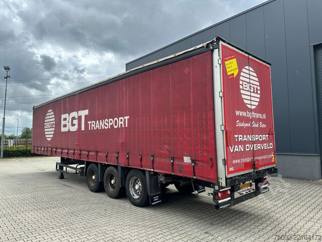 Schiebeplanen System Trailer BPW DISC / HARDWOODEN FLOOR / NL-TRAILER / APK:...