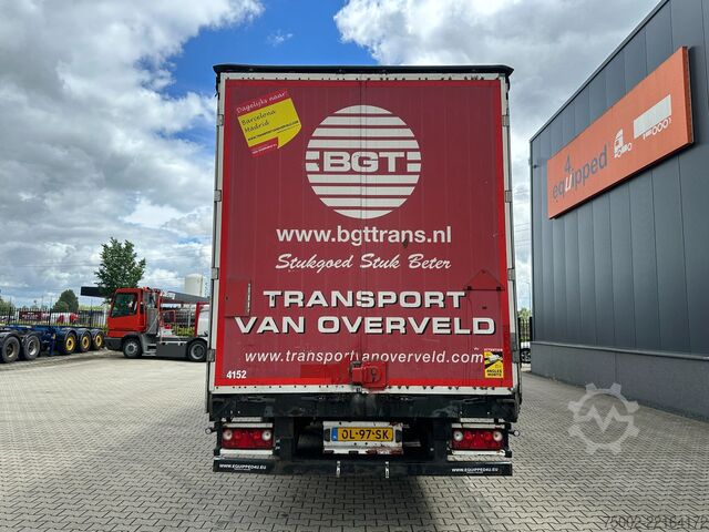 Schiebeplanen System Trailer BPW DISC / HARDWOODEN FLOOR / NL-TRAILER / APK:...