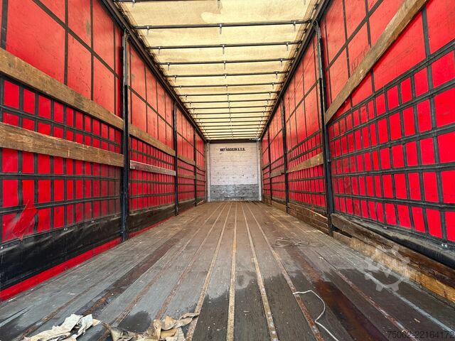 Schiebeplanen System Trailer BPW DISC / HARDWOODEN FLOOR / NL-TRAILER / APK:...