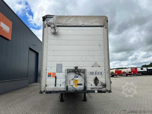 Schiebeplanen System Trailer BPW DISC / HARDWOODEN FLOOR / NL-TRAILER / APK:...