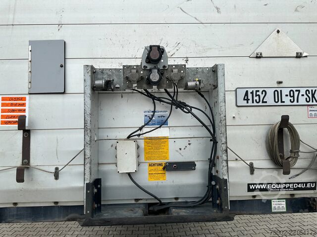 Schiebeplanen System Trailer BPW DISC / HARDWOODEN FLOOR / NL-TRAILER / APK:...