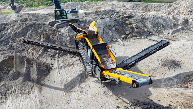 Siebmaschine FABO Tracked Screening Plant Mobile Screening Plant FTB-1550