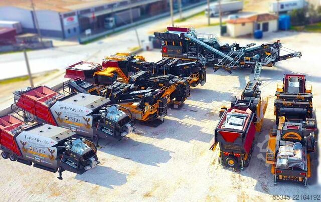 Siebmaschine FABO Tracked Screening Plant Mobile Screening Plant FTB-1550