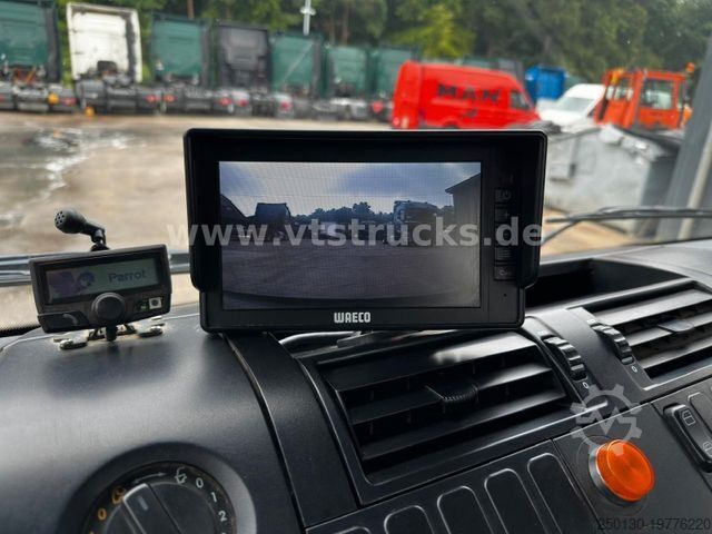 LKW mit Pritsche (offen) MERCEDES-BENZ Atego 1023 Pritsche/Glastransporter + Ladekran