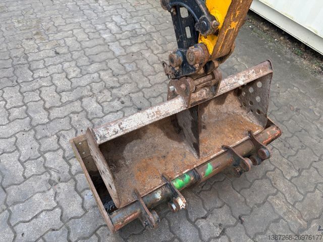 Mini excavator JCB 16C-1 /2021 BJ/829 H/verbr. Laufwerk/3xLöffel