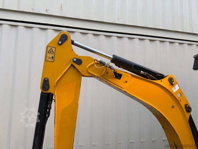 Mini excavator JCB 16C-1 /2021 BJ/829 H/verbr. Laufwerk/3xLöffel