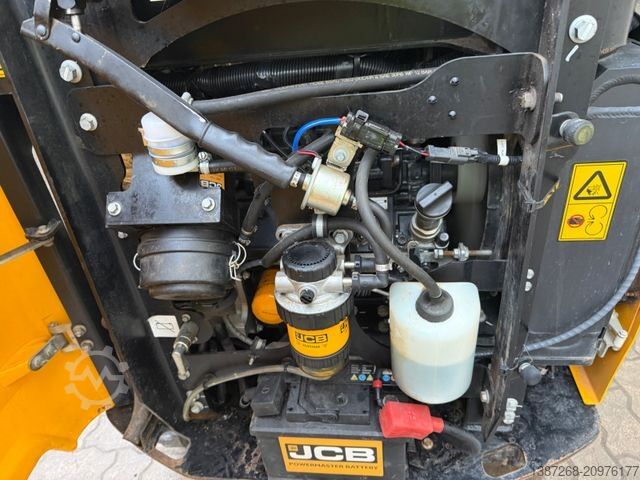 Mini excavator JCB 16C-1 /2021 BJ/829 H/verbr. Laufwerk/3xLöffel