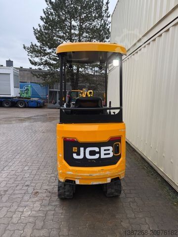 Mini excavator JCB 16C-1 /2022 BJ/ 991 H / verbr. Laufwerk/2xLöffel