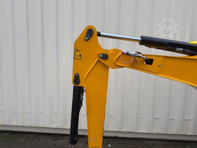 Mini excavator JCB 16C-1 /2022 BJ/ 991 H / verbr. Laufwerk/2xLöffel