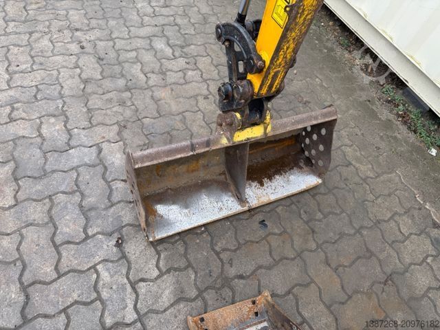 Mini excavator JCB 16C-1 /2022 BJ/ 991 H / verbr. Laufwerk/2xLöffel