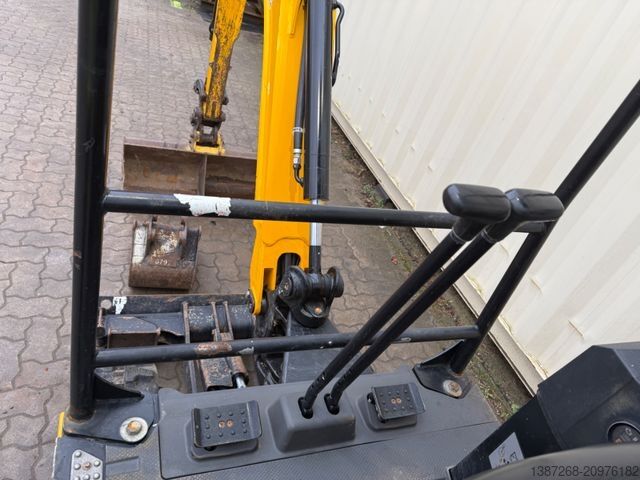 Mini excavator JCB 16C-1 /2022 BJ/ 991 H / verbr. Laufwerk/2xLöffel