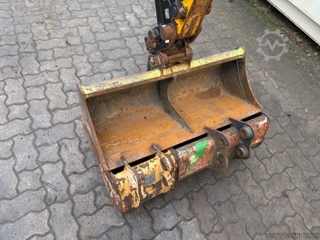 Mini excavator JCB 16C-1 /2021 BJ/848 H/verbr. Laufwerk/3xLöffel