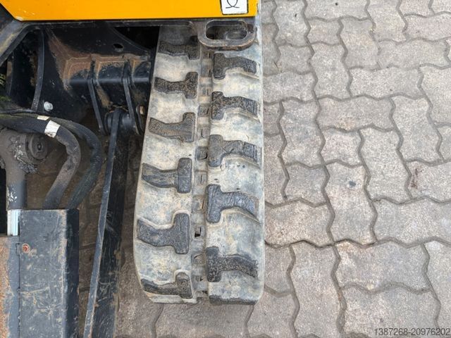 Mini excavator JCB 16C-1 /2021 BJ/848 H/verbr. Laufwerk/3xLöffel