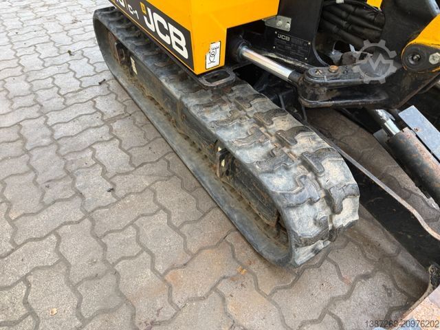 Mini excavator JCB 16C-1 /2021 BJ/848 H/verbr. Laufwerk/3xLöffel