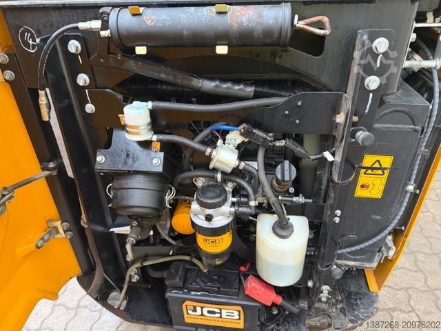 Mini excavator JCB 16C-1 /2021 BJ/848 H/verbr. Laufwerk/3xLöffel