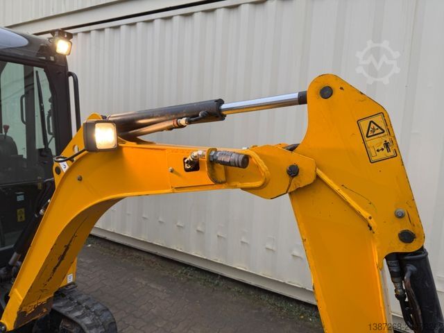 Mini excavator JCB 16C-1 /2021 BJ/848 H/verbr. Laufwerk/3xLöffel