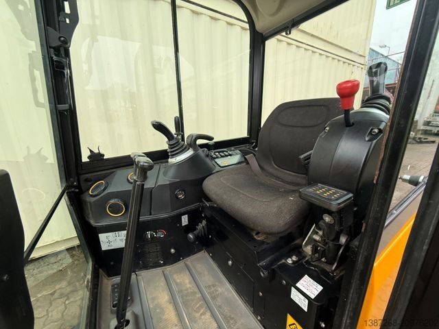 Mini excavator JCB 16C-1 /2021 BJ/848 H/verbr. Laufwerk/3xLöffel