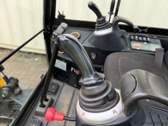 Mini excavator JCB 16C-1 /2021 BJ/848 H/verbr. Laufwerk/3xLöffel