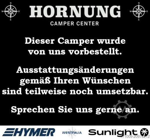 Campervan WESTFALIA Columbus 540 D Aufstelldach SONDERMOD. STURMBLAU