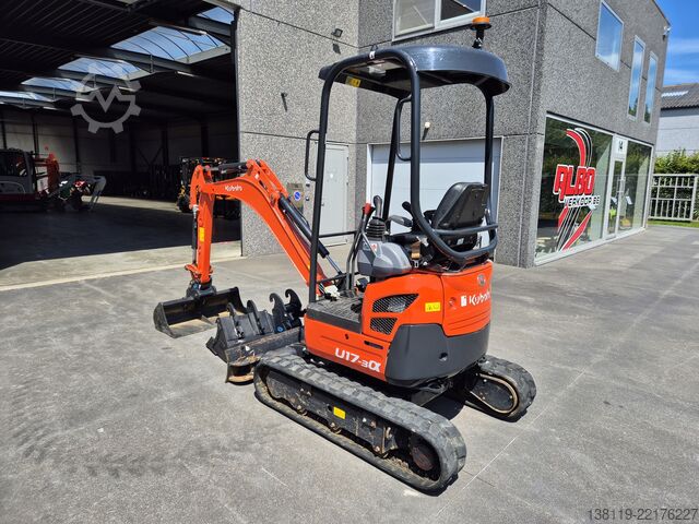 Mini excavator Kubota U17-3α