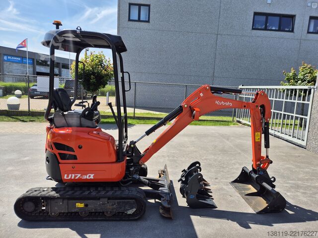 Mini excavator Kubota U17-3α