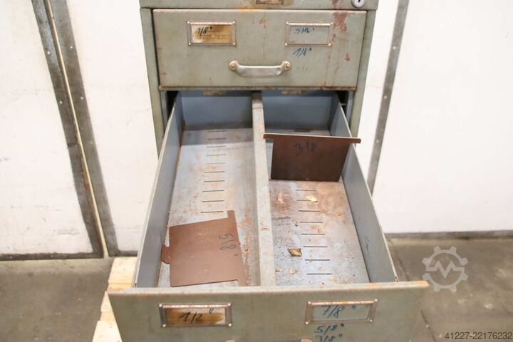 Tool cabinet, drawer cabinet unbekannt 420/625/H1350 mm