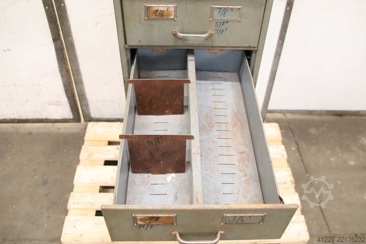 Tool cabinet, drawer cabinet unbekannt 420/625/H1350 mm