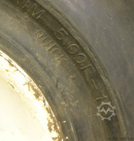 Solid rubber tires CLARK 6,5-10