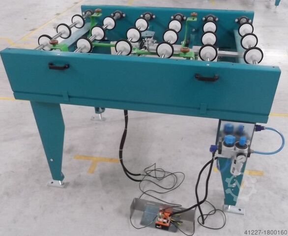 Driven roller conveyor Grenzebach mit Zentriereinheit