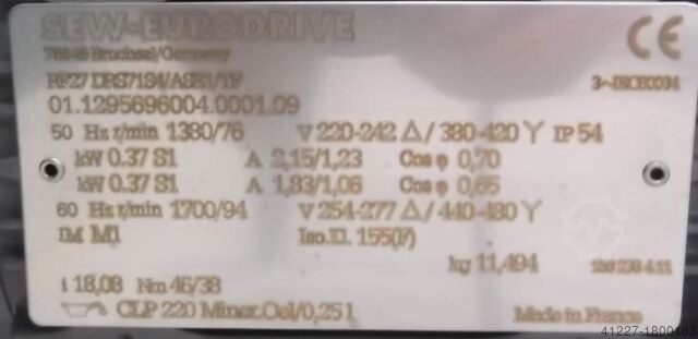 Driven roller conveyor Grenzebach RFS