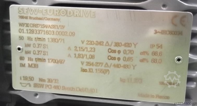 Roller conveyor driven Grenzebach mit Anhebung