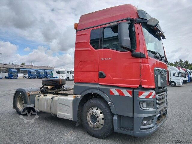 Standard tractor unit MAN TGX 18.470 BL Kipphydraulik Retarder Alu