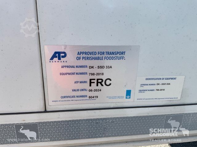 Reefer semitrailer Schmitz Cargobull Tiefkühler Standard Doppelstock