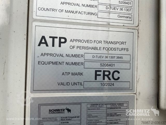Reefer semitrailer Schmitz Cargobull Tiefkühler Standard Doppelstock