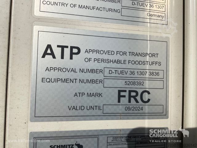 Reefer semitrailer Schmitz Cargobull Tiefkühler Standard Doppelstock
