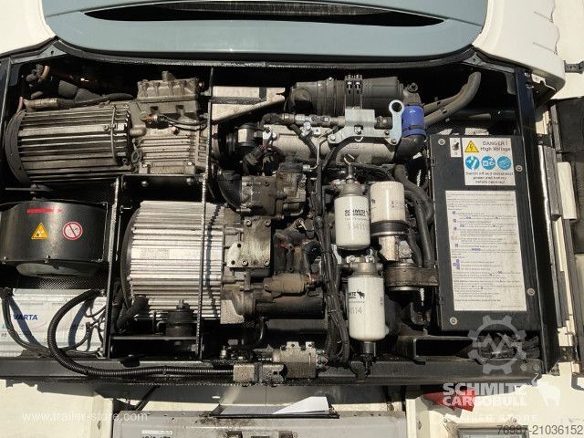 Reefer semitrailer Schmitz Cargobull Tiefkühler Multitemp Doppelstock Trennwand