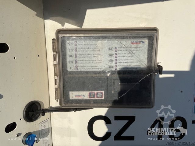 Reefer semitrailer Schmitz Cargobull Tiefkühler Multitemp Doppelstock Trennwand