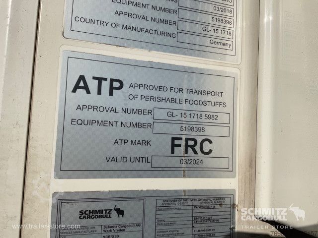 Reefer semitrailer Schmitz Cargobull Tiefkühler Standard Doppelstock