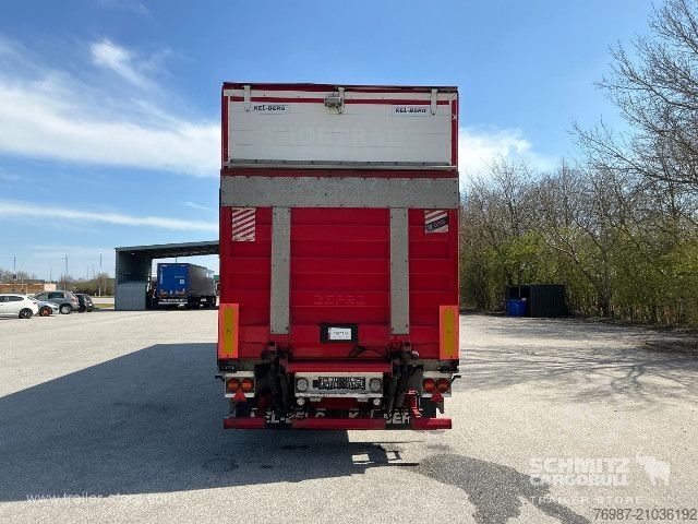 Box semitrailer Kel-Berg Trockenfrachtkoffer Standard Ladebordwand