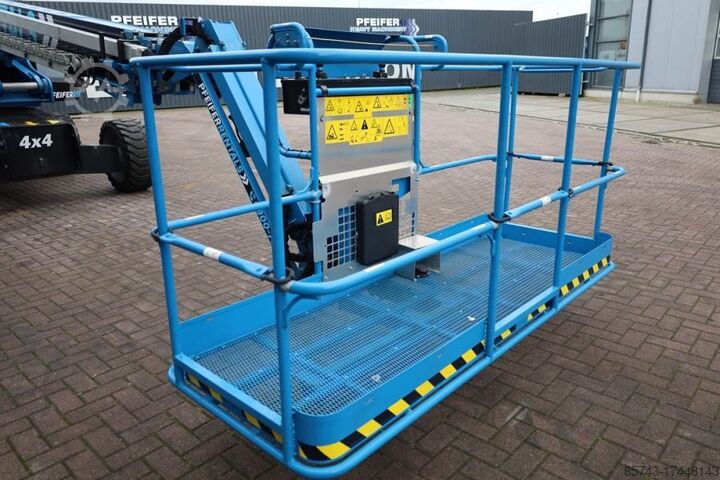 Telescopic boom lift Genie S65XC Valid inspection, *Guarantee! Diesel, 4x4 Dr